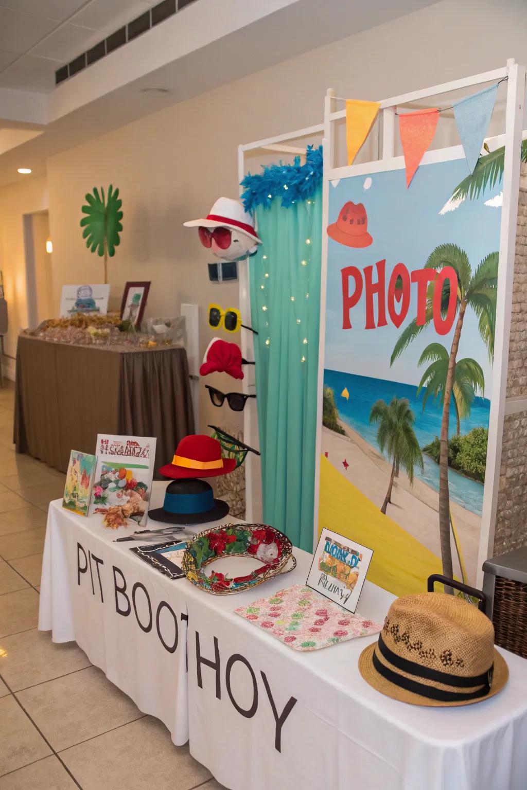 Record lasting memories with a fun DIY photo booth.