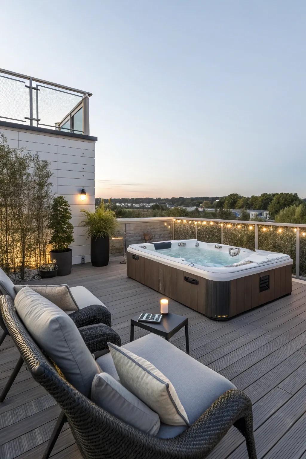 Lounging spaces invite relaxation and socializing.