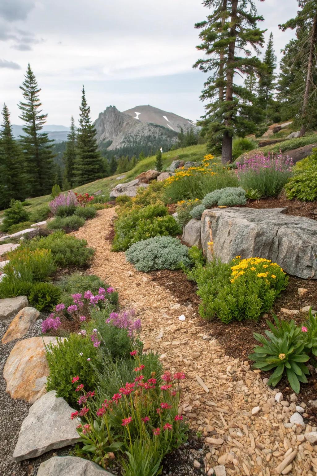 Enhancing beauty and health through natural mulch.