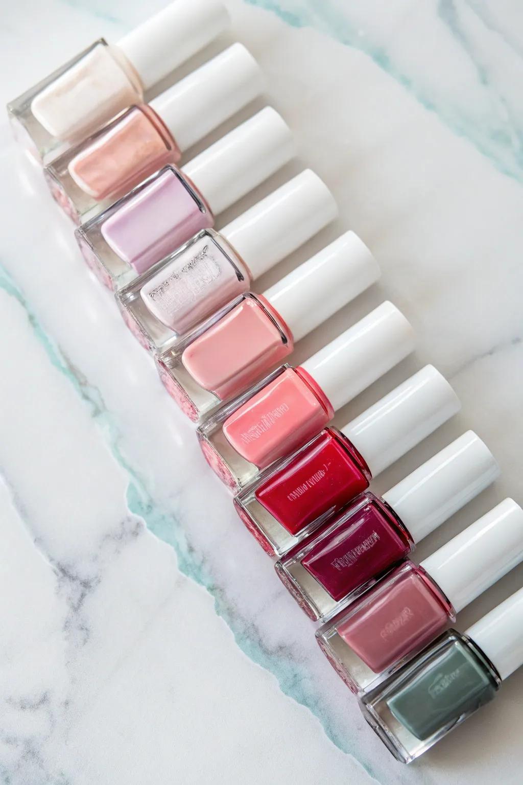 Cosmetic colors add a pop of color and fun to any gift selection.