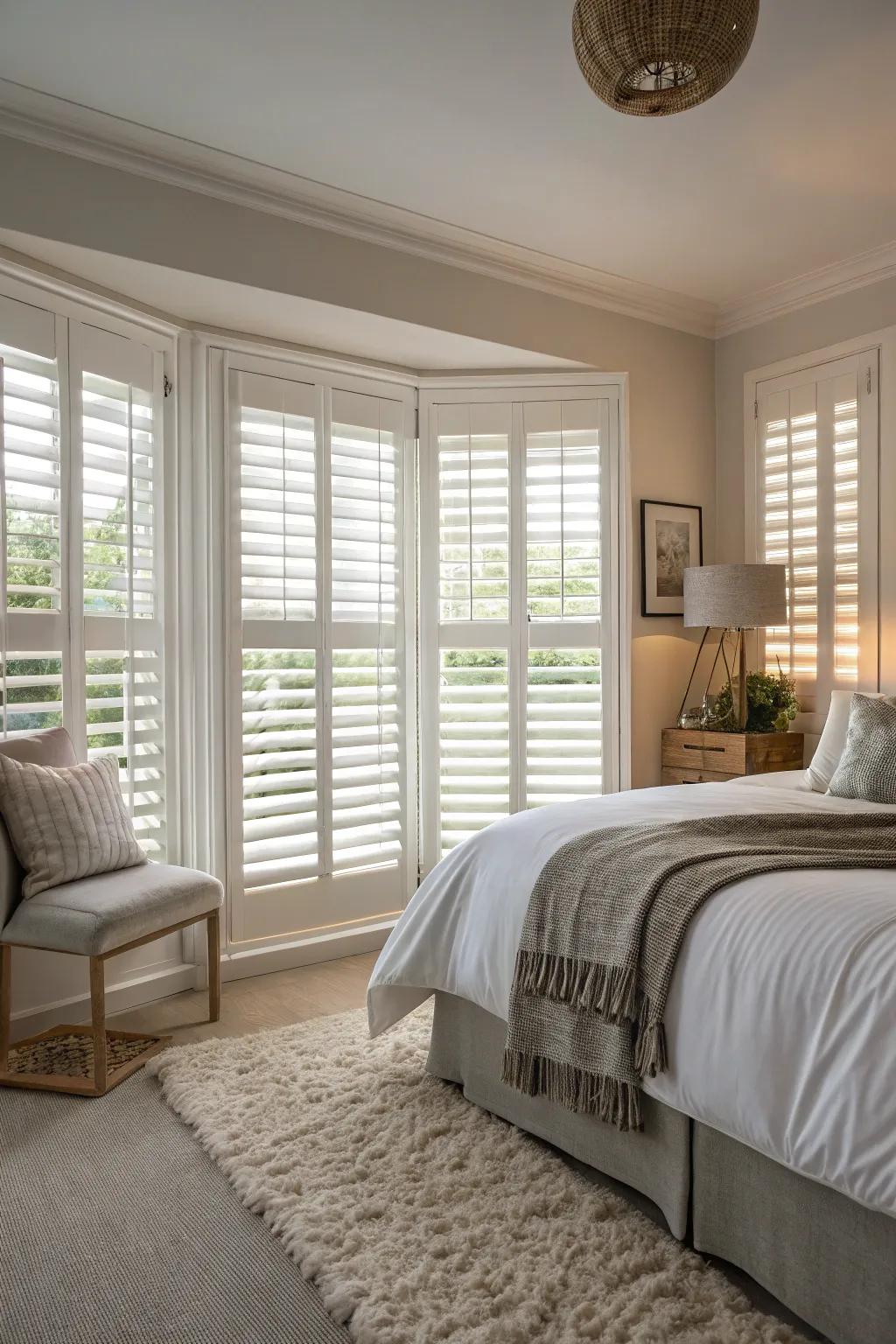 Classic window blinds offer timeless appeal and outstanding light management.