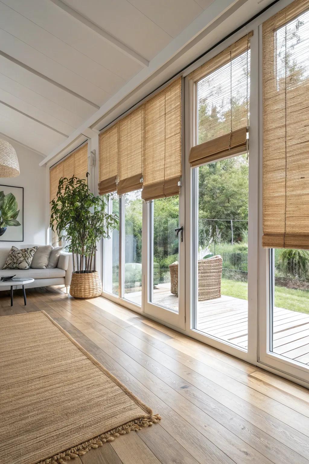 Eco-friendly coverings that promote a sustainable lifestyle.