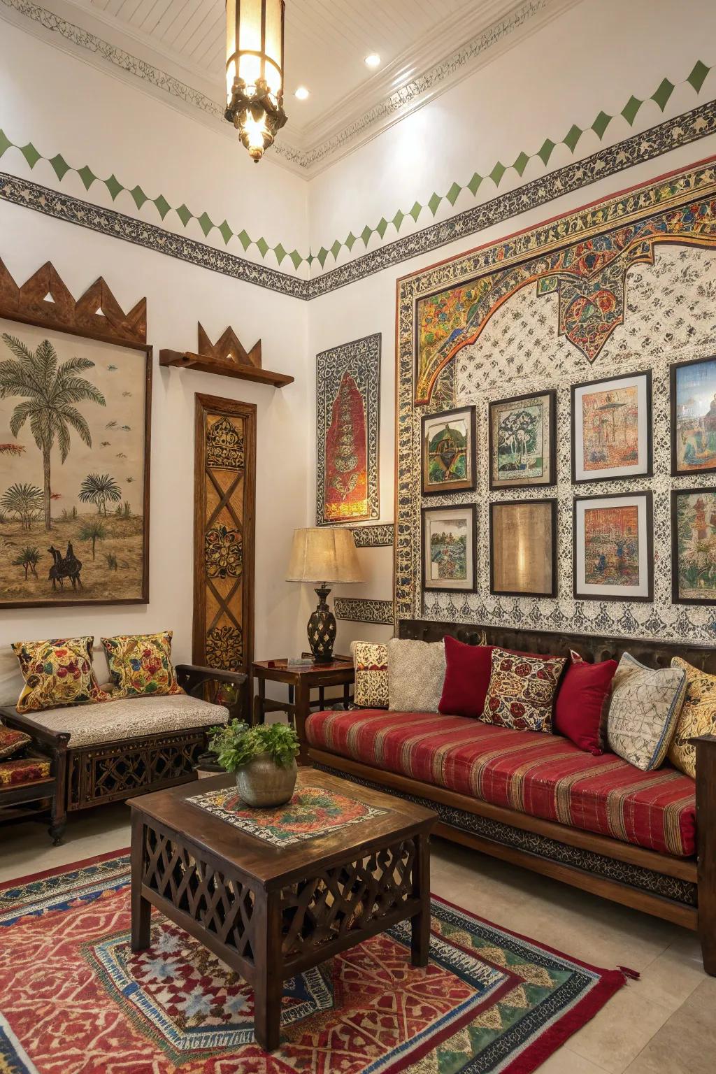 Global influences enrich trim designs.