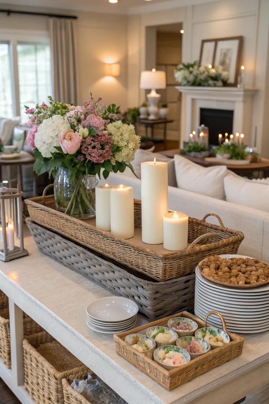 Orderly sophistication retains matters tidy.