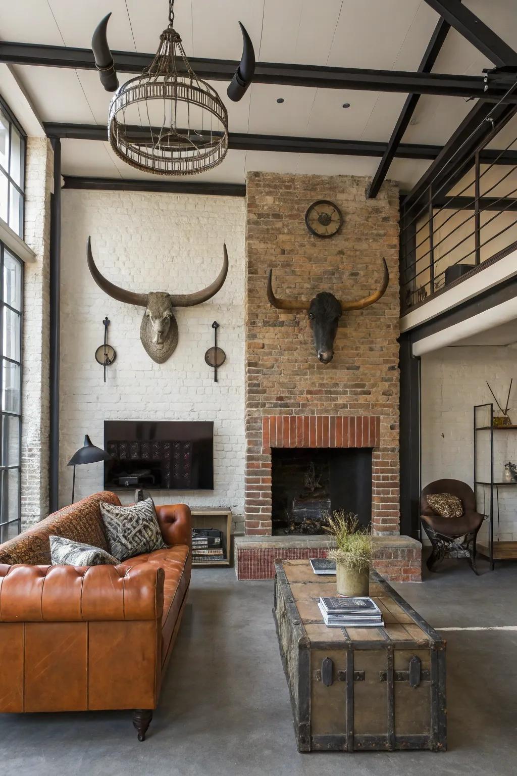 Combine horns by using metal to get business allure.
