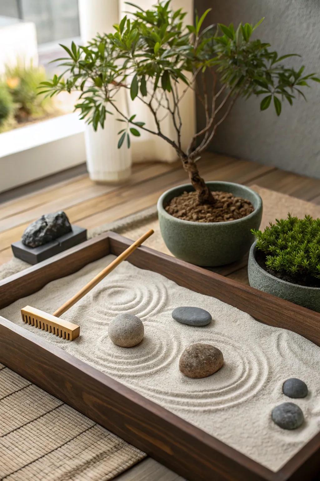 Create tranquility with a meditation garden in your peaceful nook.