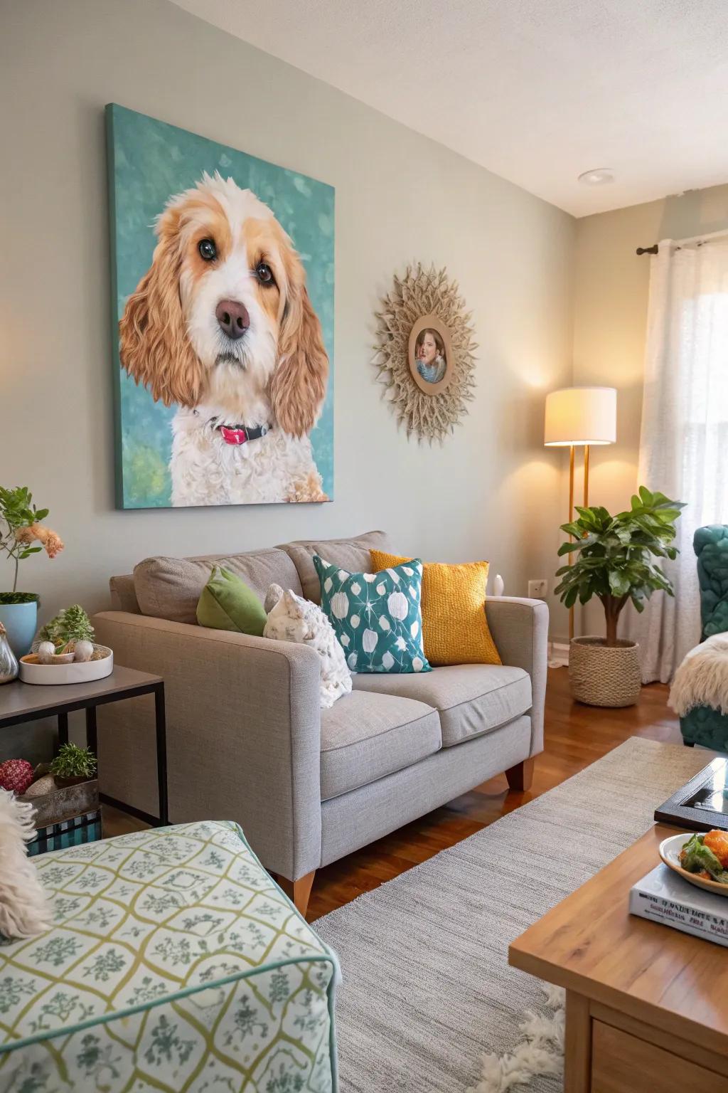 Portraits of pets celebrate your beloved companions.