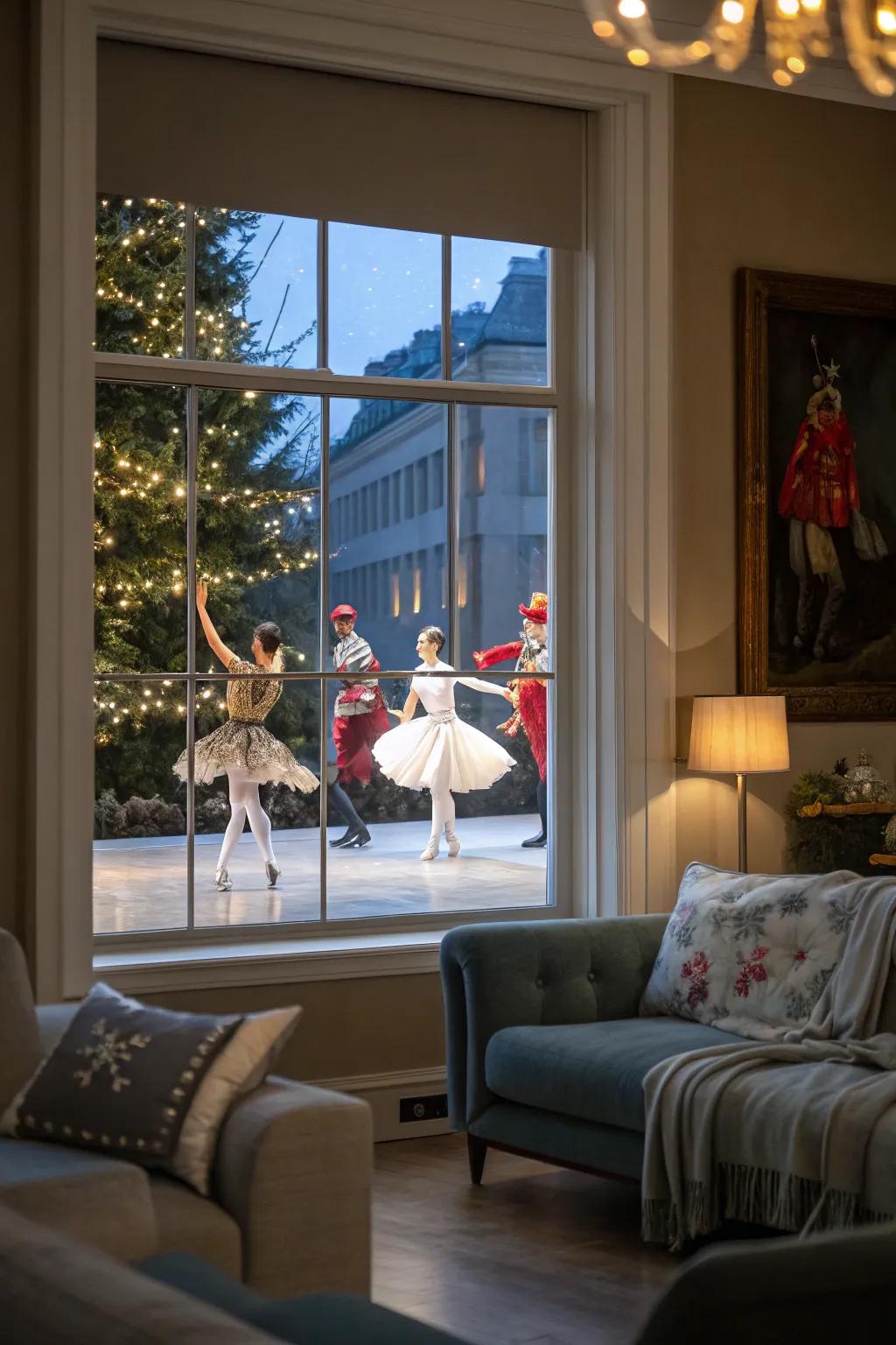 Convey the Nut Splitter Opera to your festive windows.
