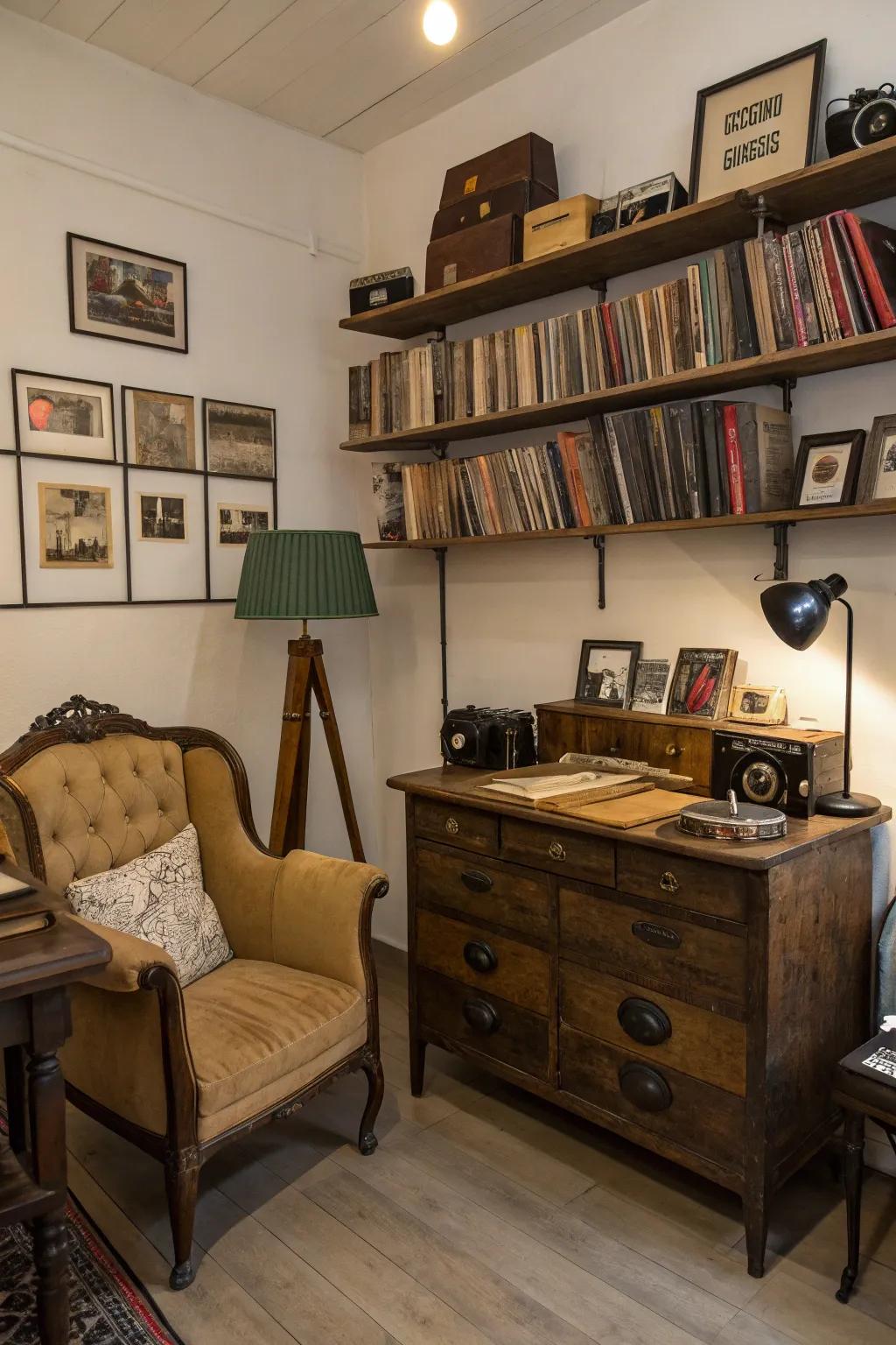 Vintage decor brings enduring appeal and character.