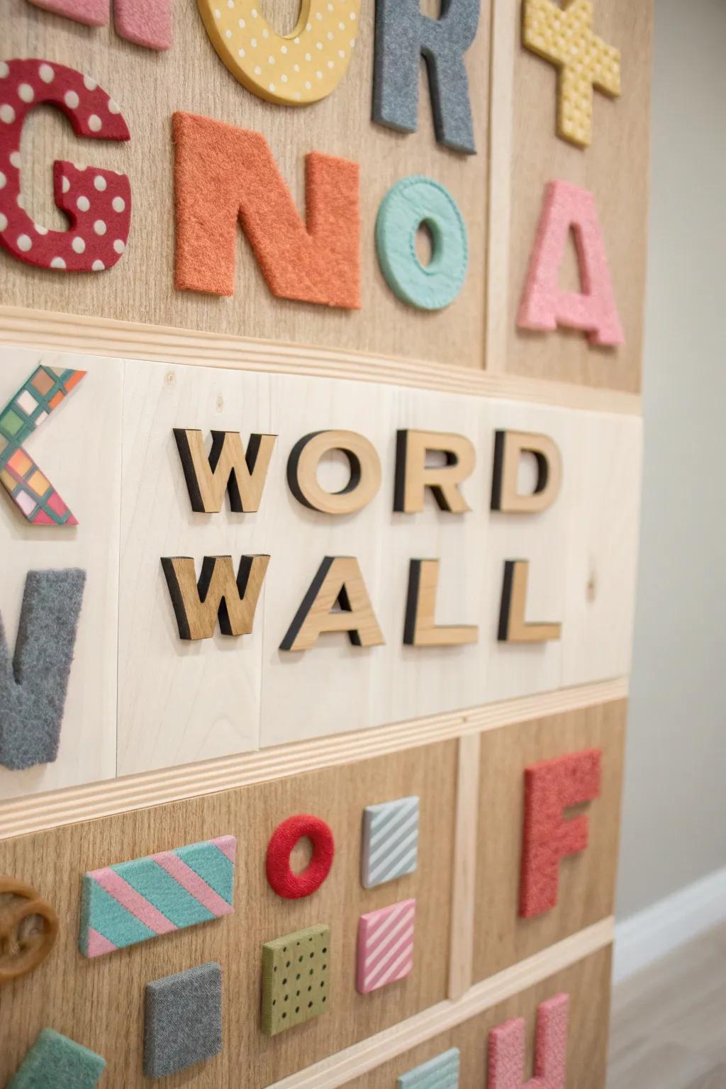 A tactile vocabulary vista showcasing a variety of feels