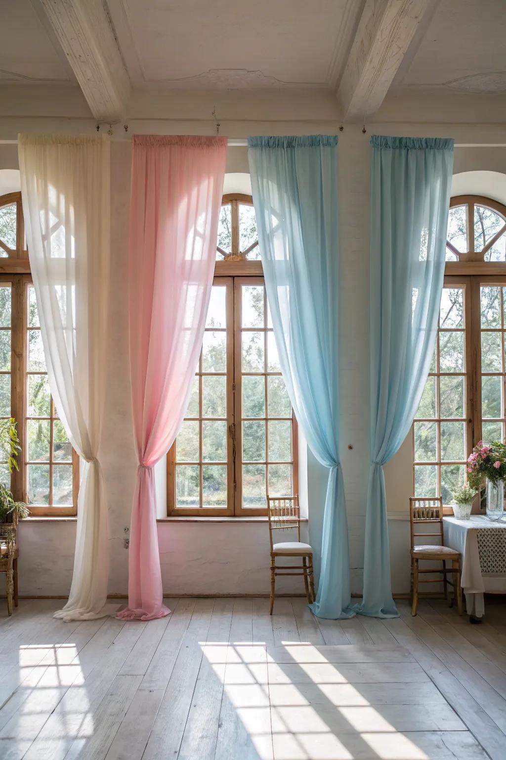 Soft pastels bring serenity and calmness to your space.
