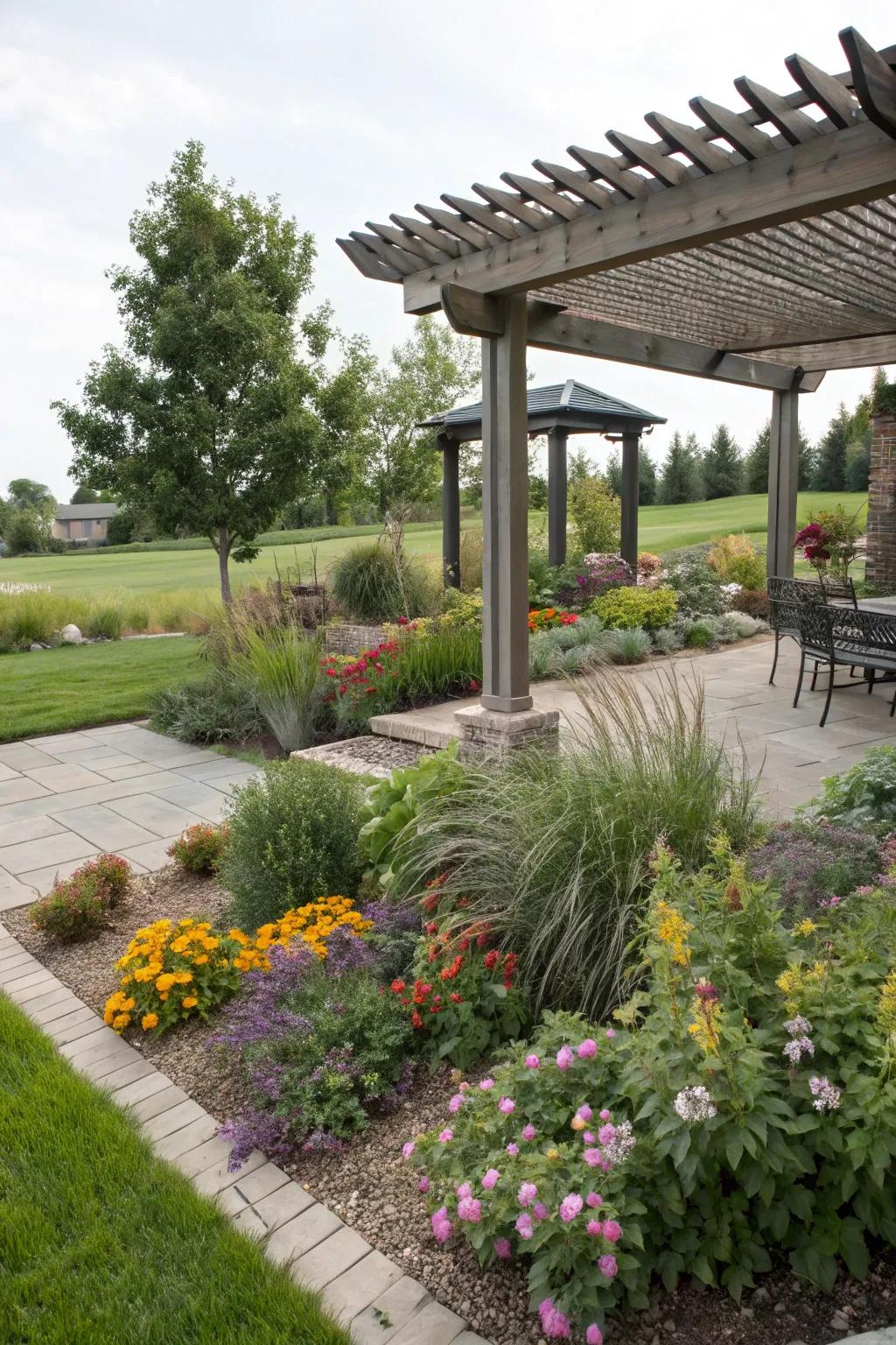 Shaded constructions offer comfort and safeguard your outdoor environment.