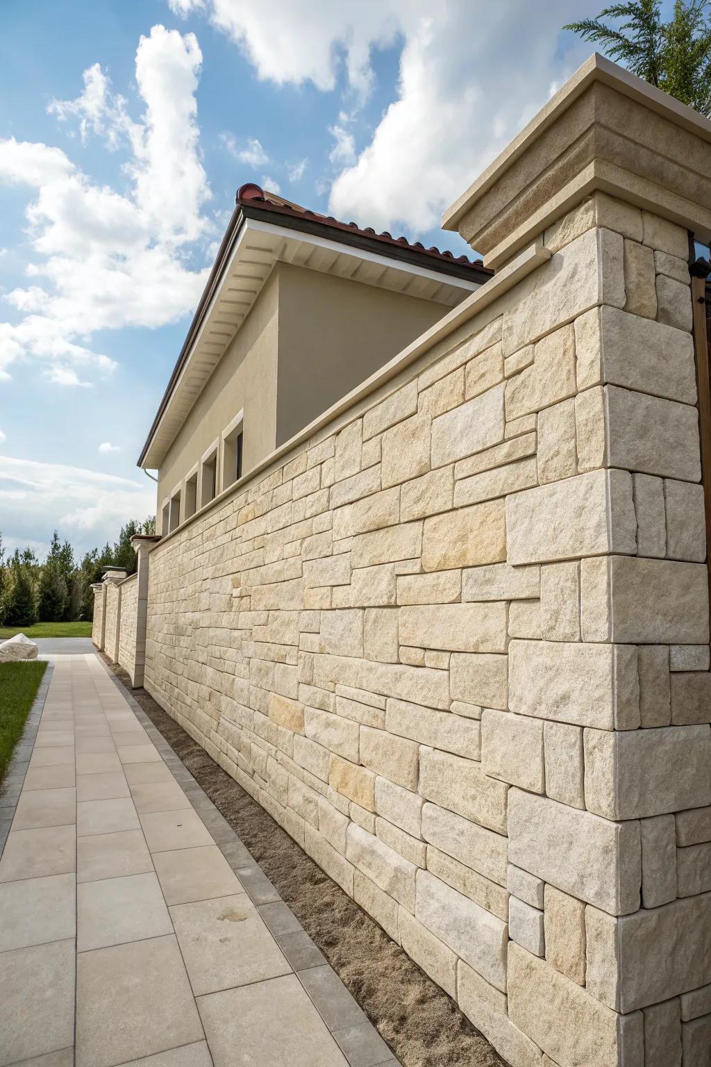 Stone overlay cladding captures enduring allure.