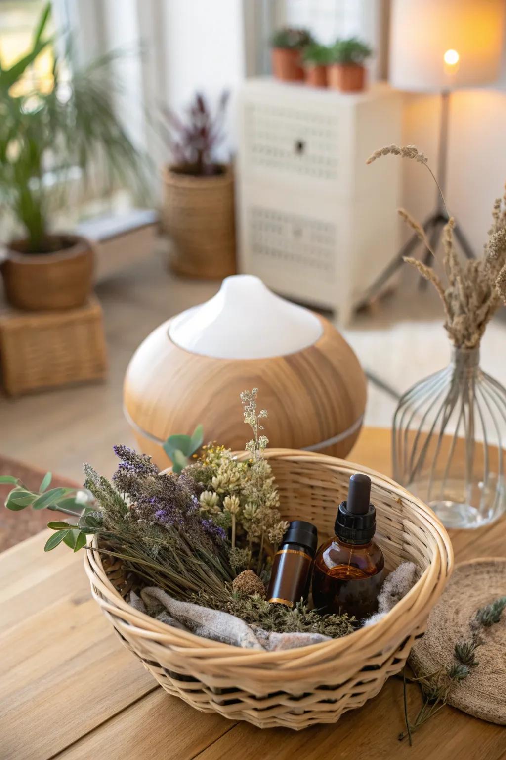Find calmness and tranquility through this herbal retreat.