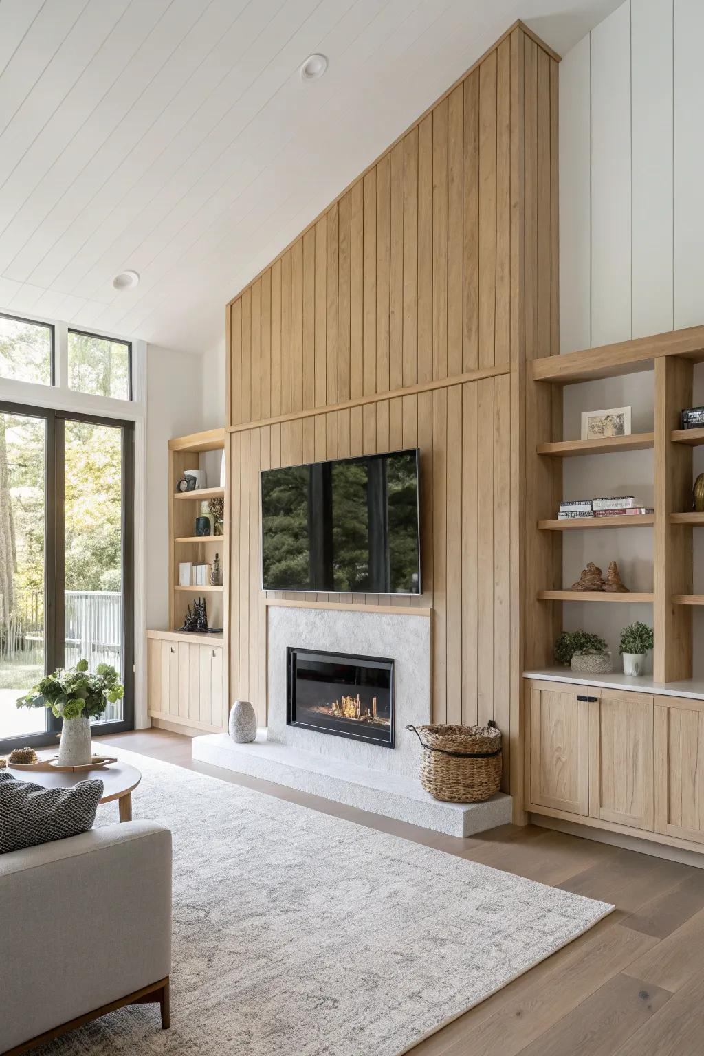 Enhance your setting through vertical design components that naturally draw the eye upward.