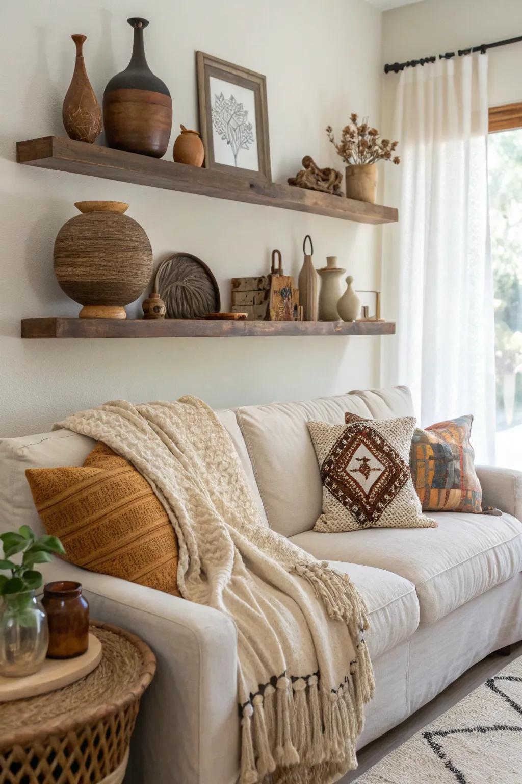 Artisan highlights infuse cultural elegance into your decor.