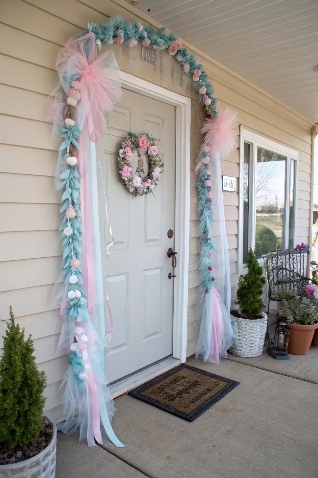 With soft tones, create a playful and calming vibe.