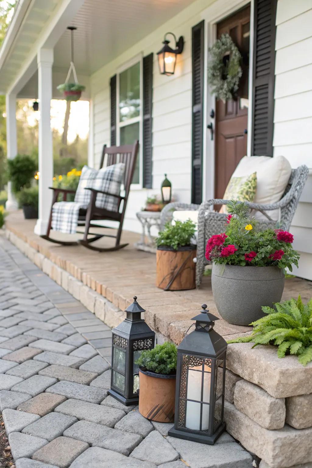 A DIY project adds personal charm to your porch.