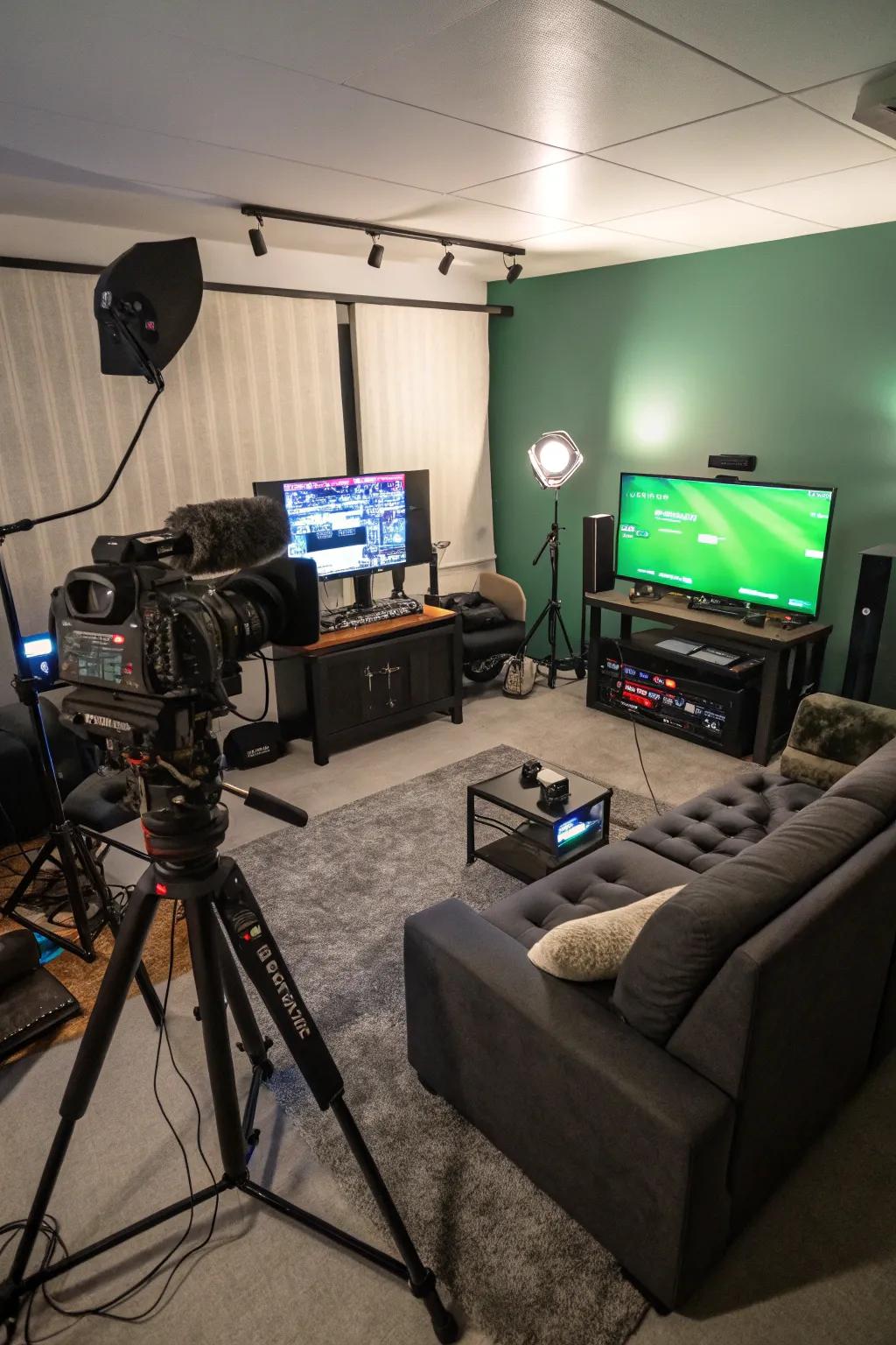 A dedicated streaming arrangement to share your gaming adventures.