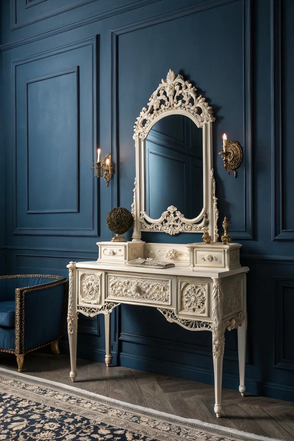 Muted tones create a rich, dramatic atmosphere.