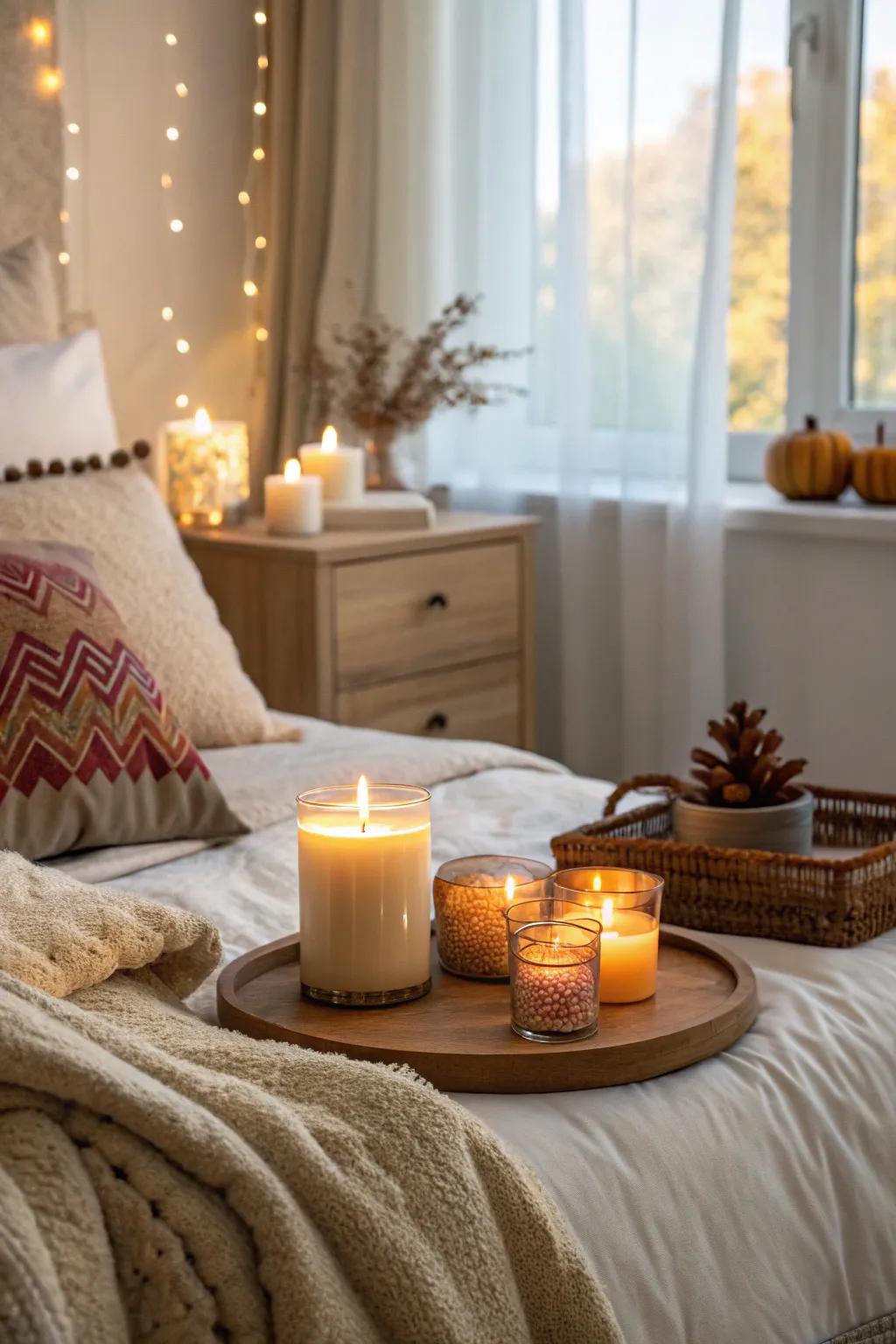Fall scents bring warmth and comfort to your Halloween décor.