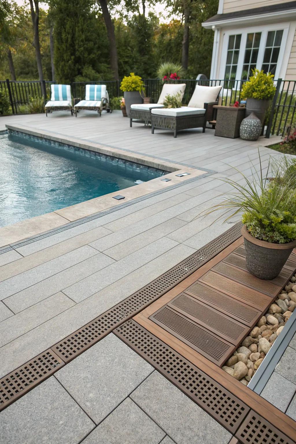 Adaptable drain tops offer versatility and a perfect fit.