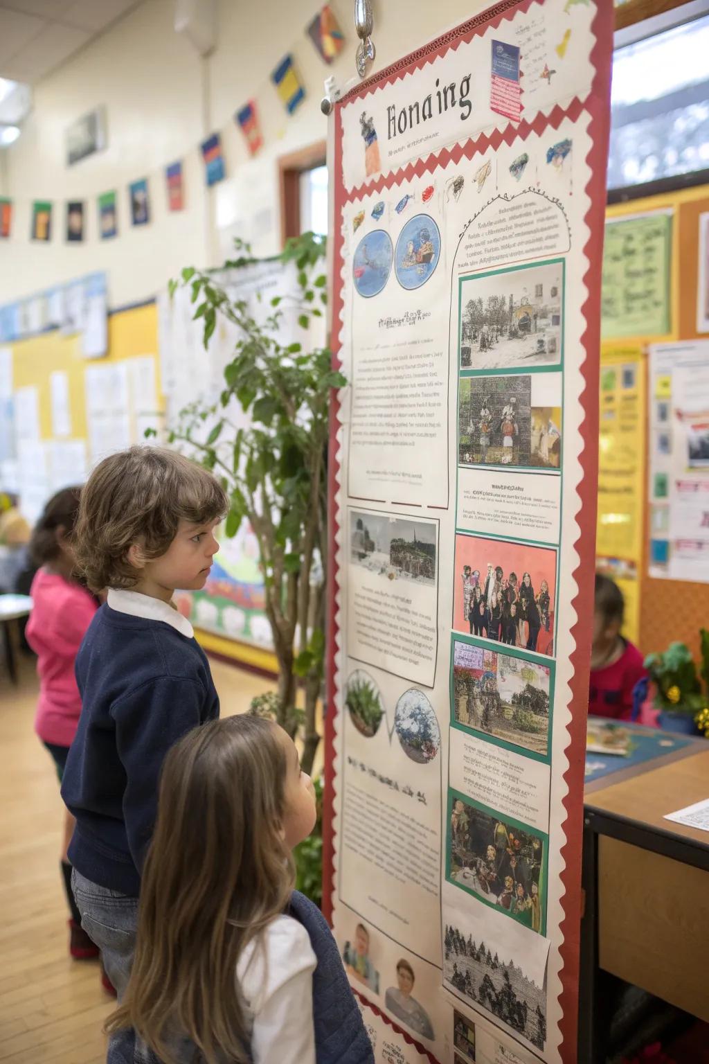 Voyage through period and discover history using this educational schedule board.