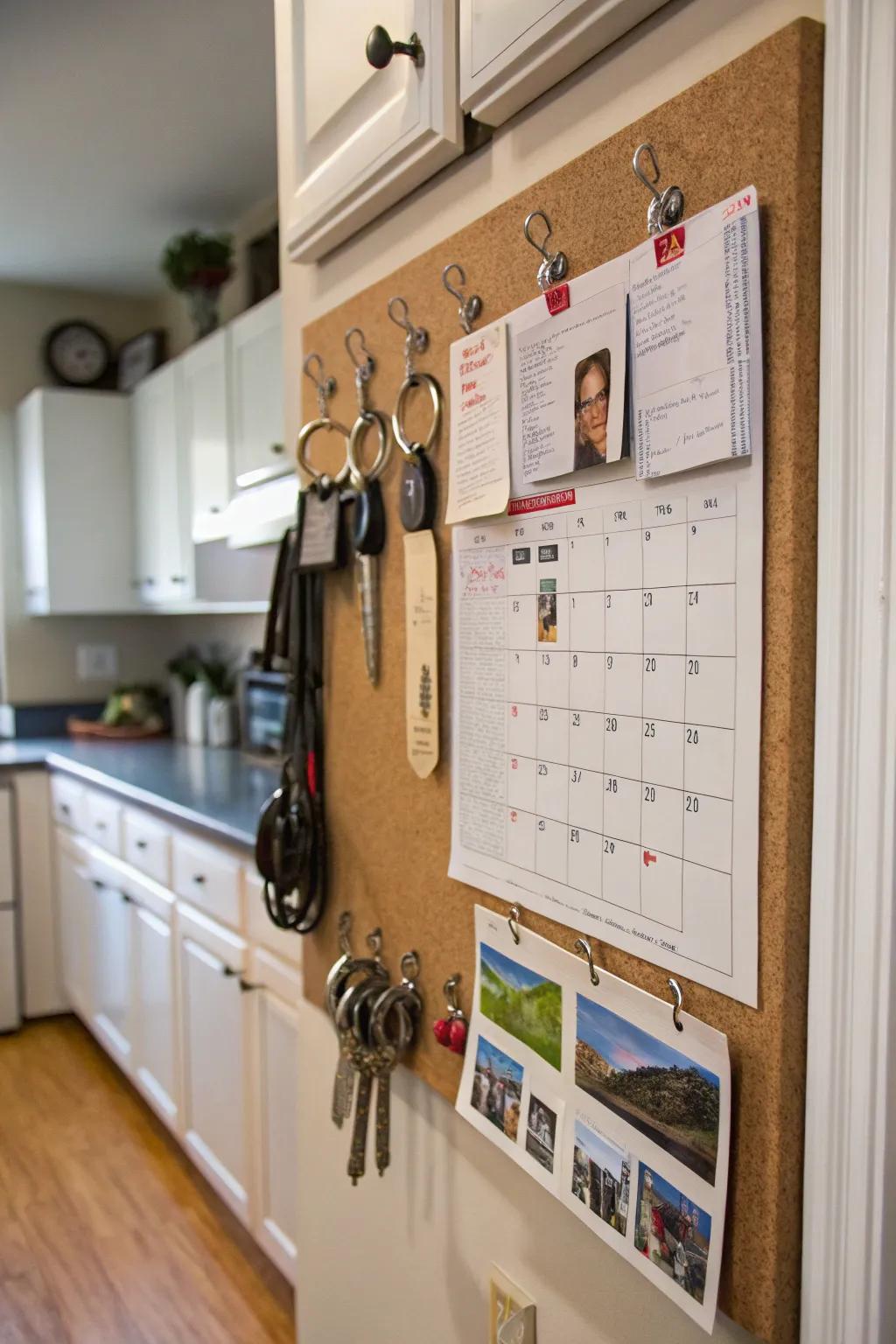 Maximize utility with hangers on your organizer.