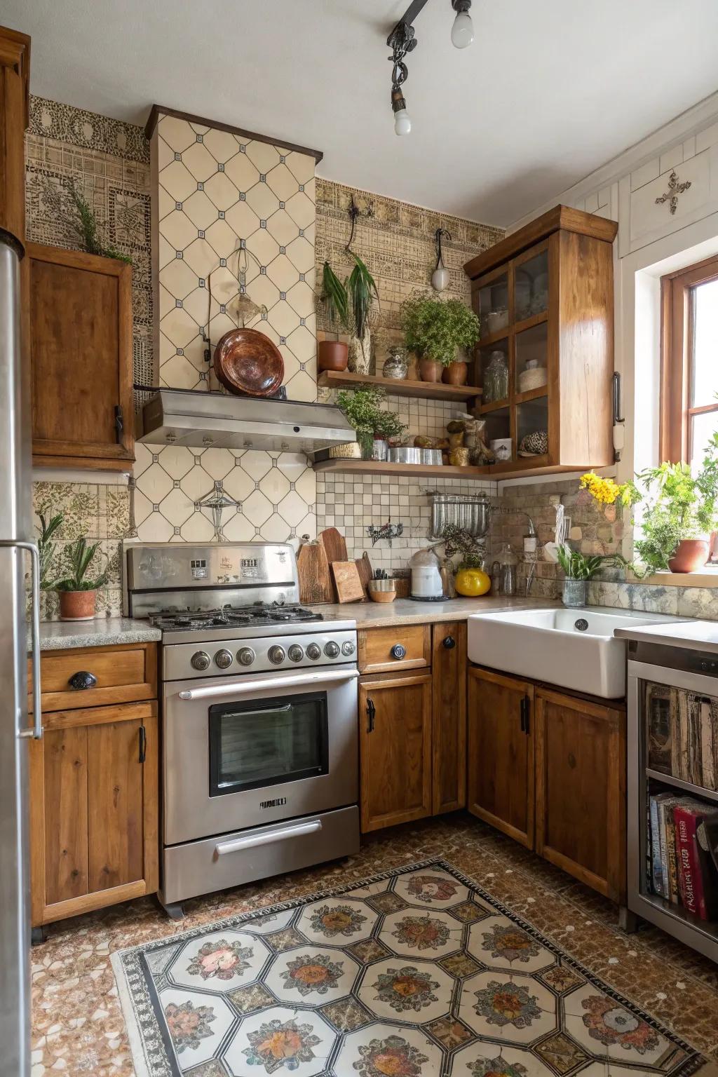 A culinary space blending classic charm with modern design.