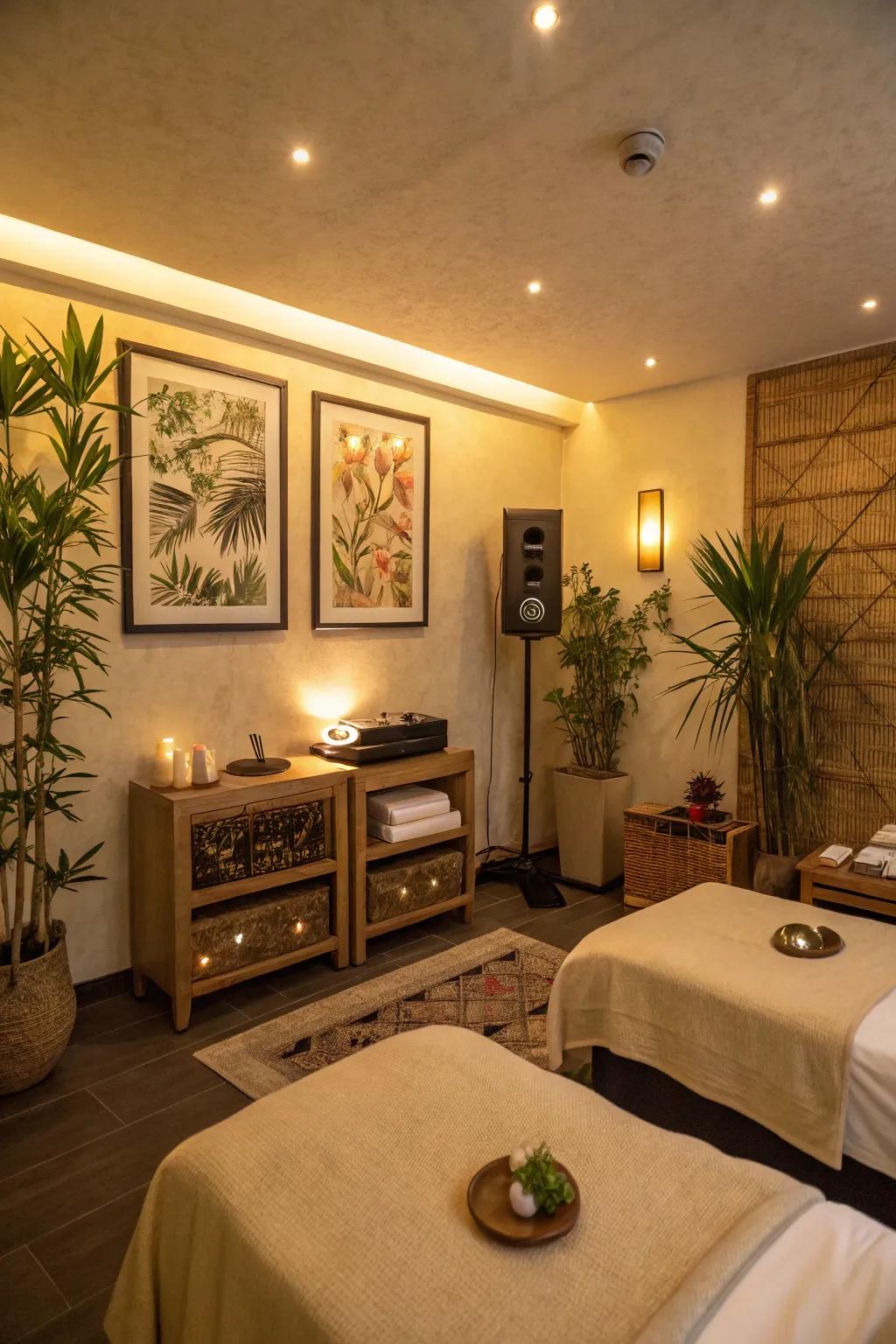 Sonic environments enhance the sensory event and establish the tone.