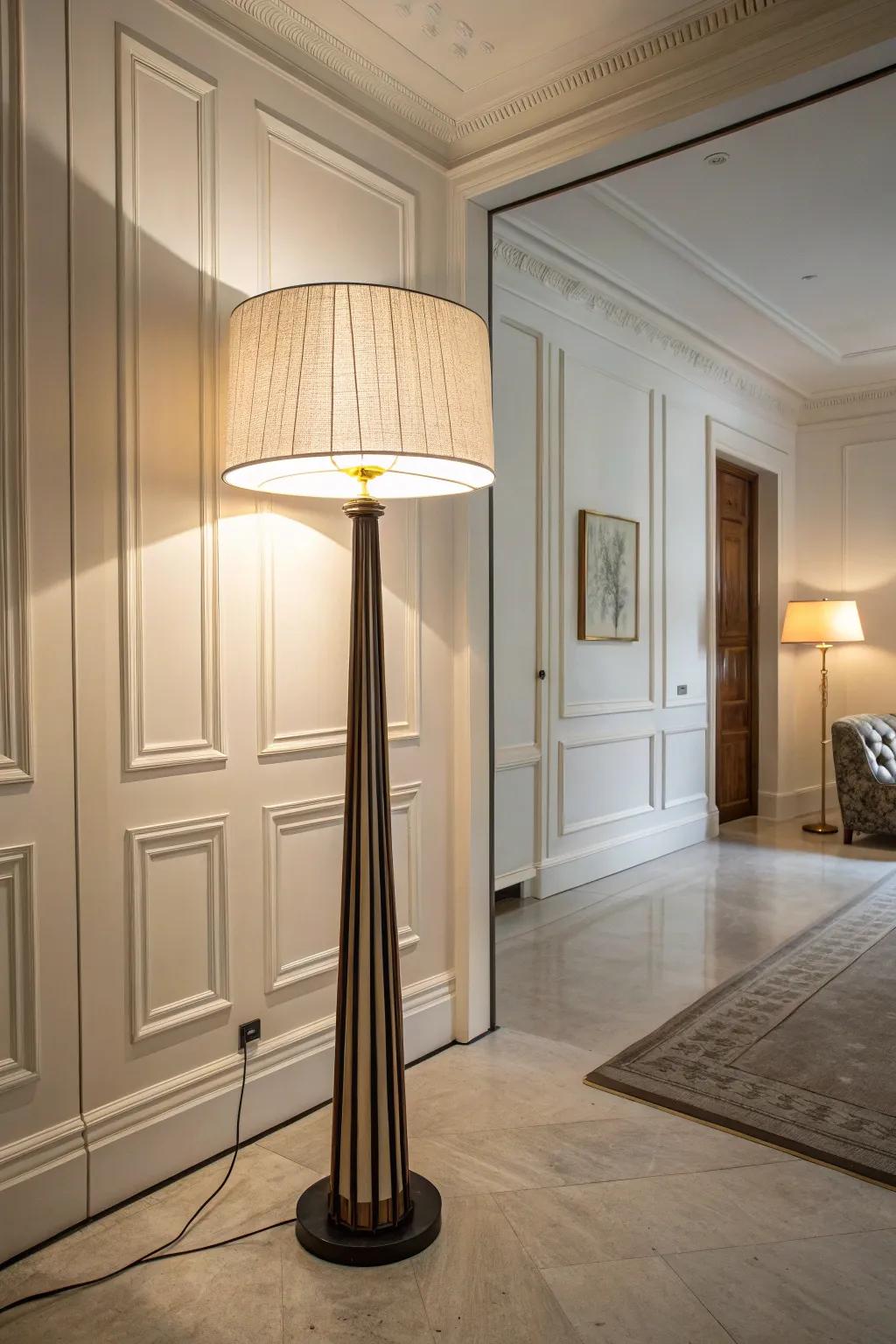 A signature item adds character to minimalist decor.