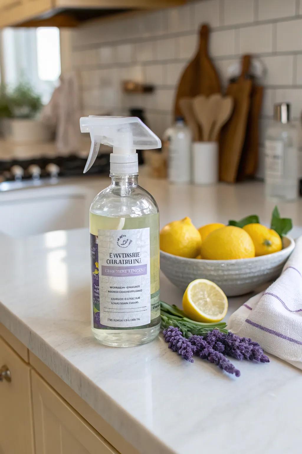 An all-natural cleanser that makes your house smell revitalizing and welcoming.