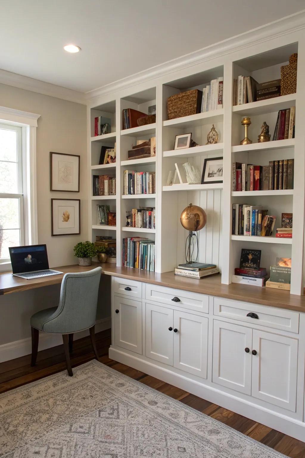 Bespoke integrated racking delivers a flawless fit and tailored aesthetic.