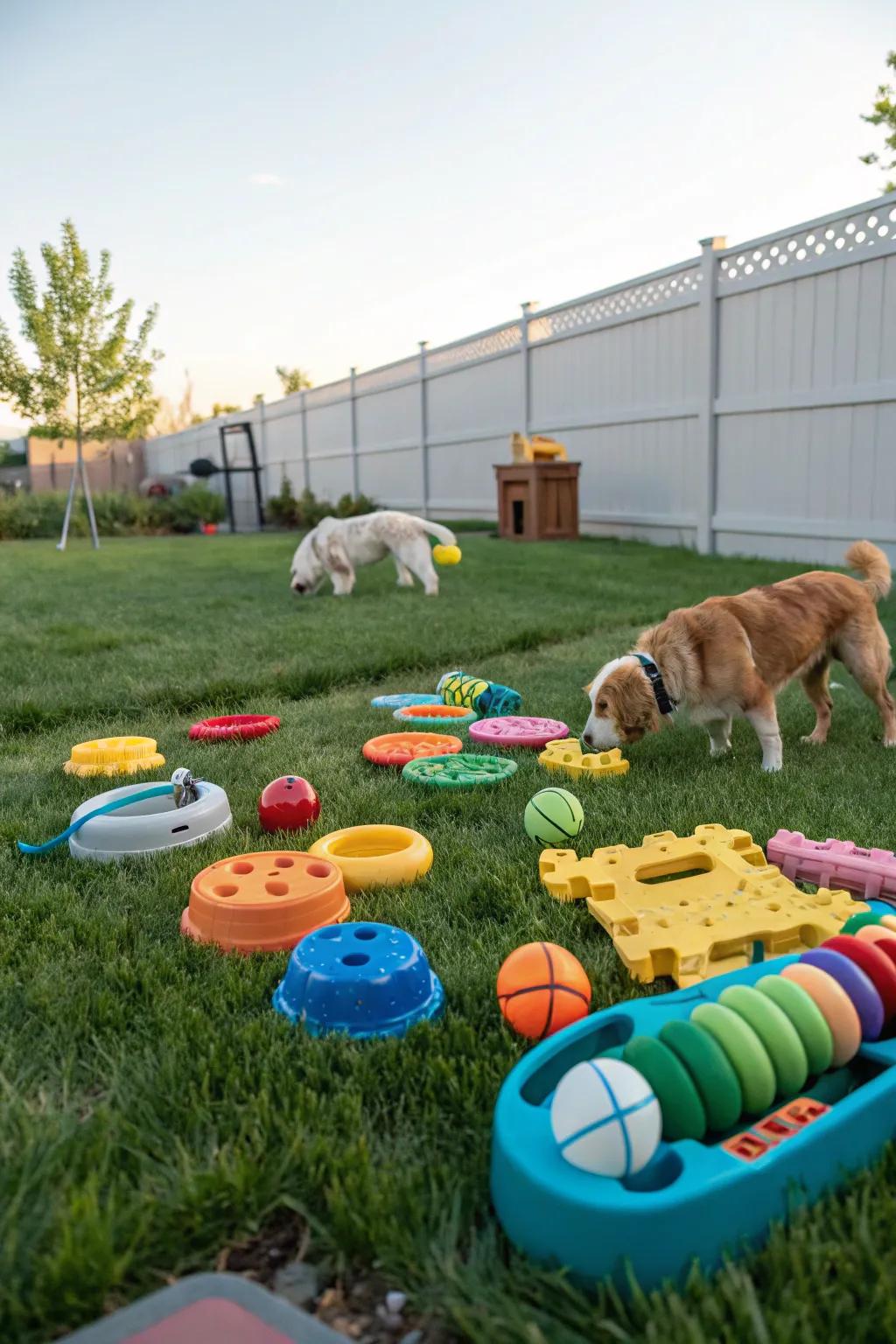 Challenge your dog's intellect via handcrafted enrichment amusements.