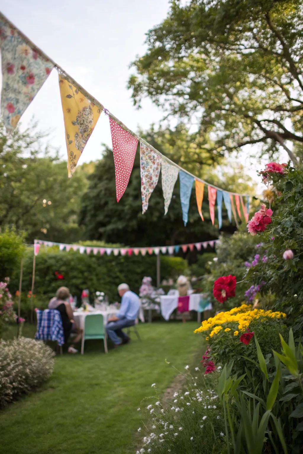Infuse your gathering with playful charm using DIY pennants.