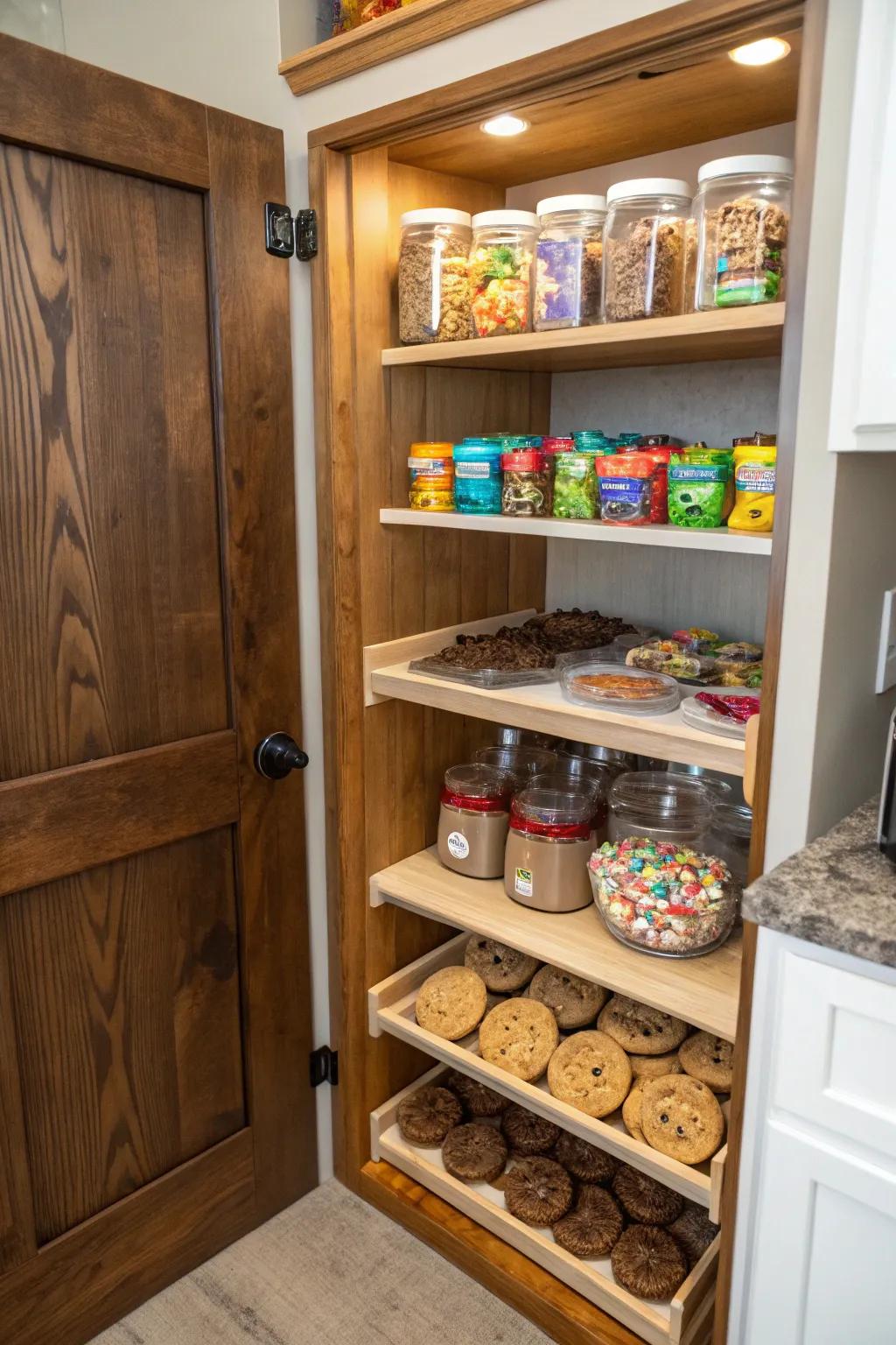 Hidden treats add an element of surprise and delight to your pantry.
