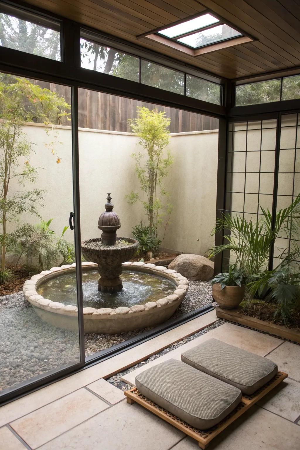 Uncover your serenity inside a Zen retreat via soothing constituents.