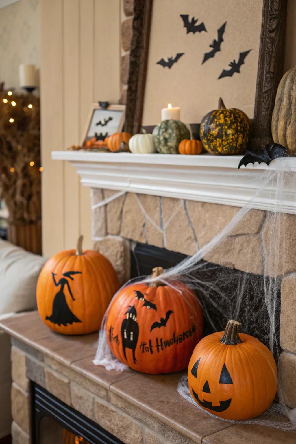 Celebrate Halloween with iconic pumpkin designs.