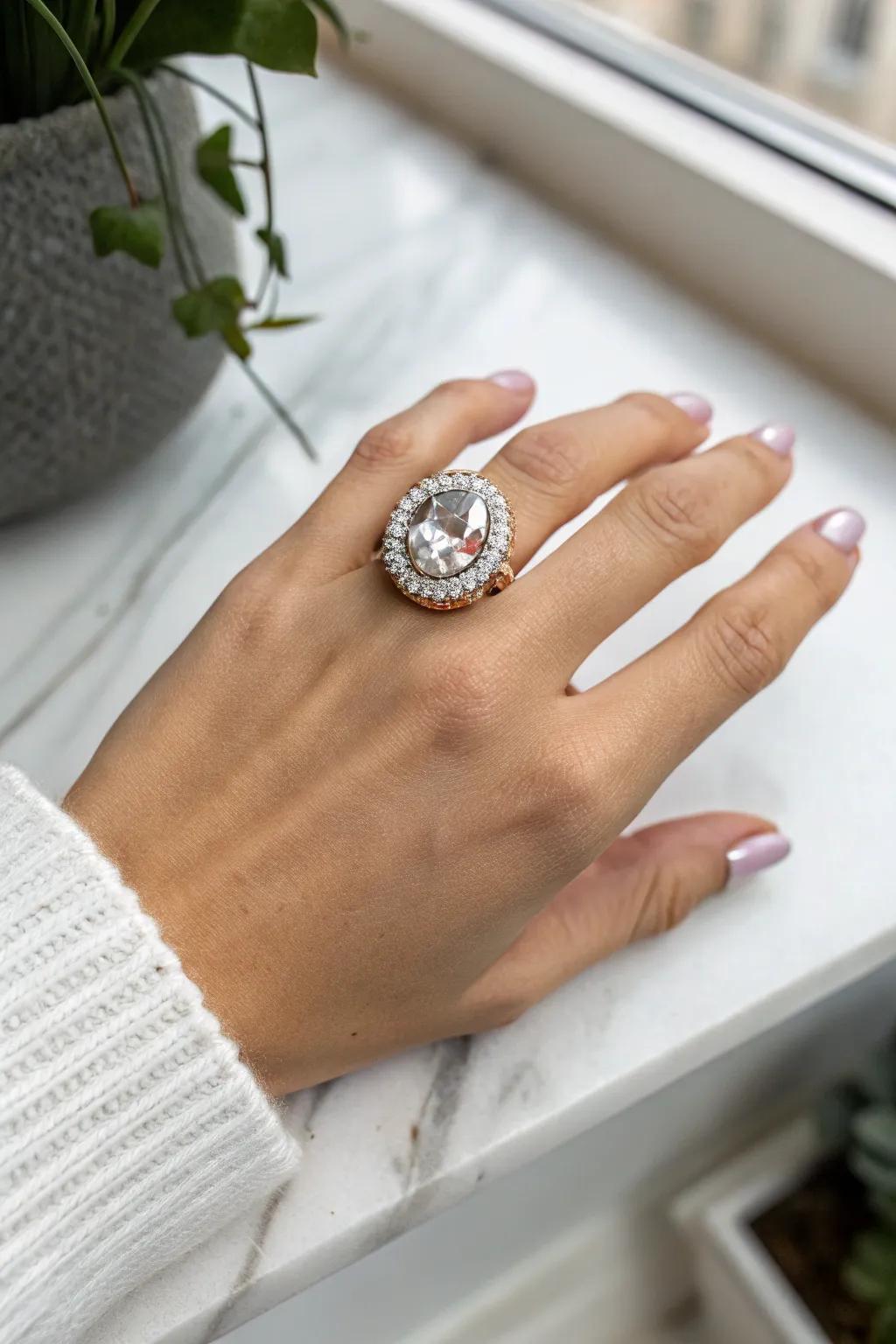 Concentrating on a Singular Statement Ring