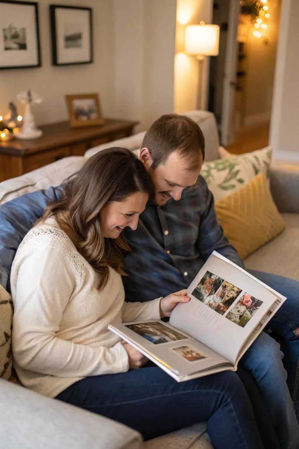 Take a trip down memory lane with your old photo collections.