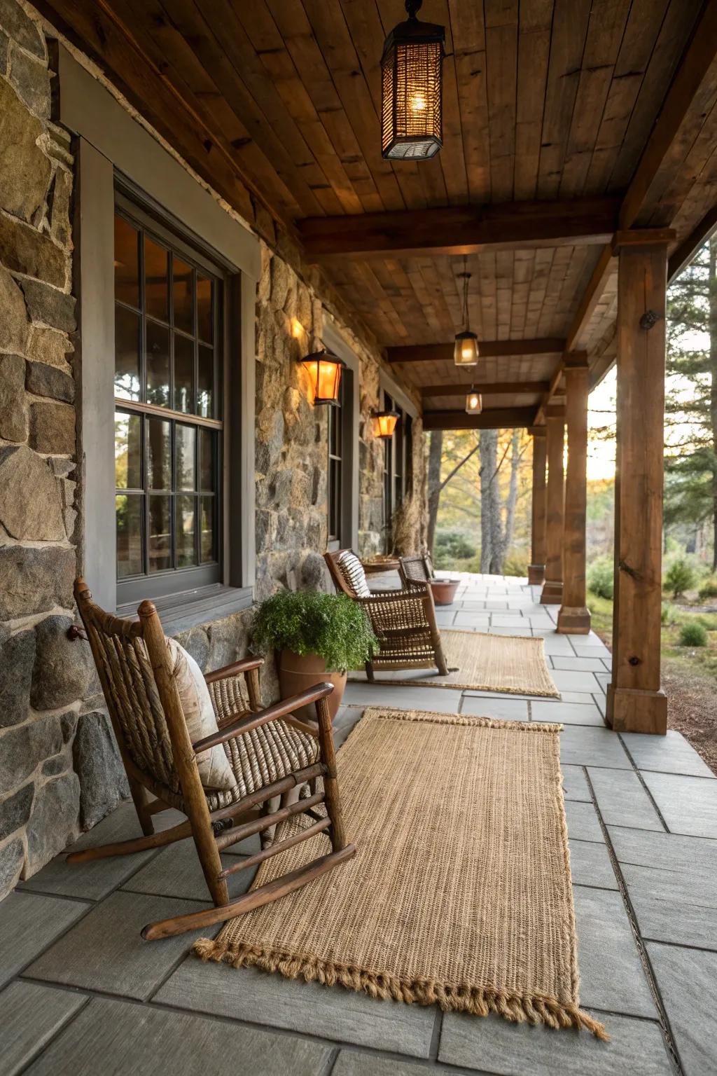 Organic rugs furnish ease and vogue.