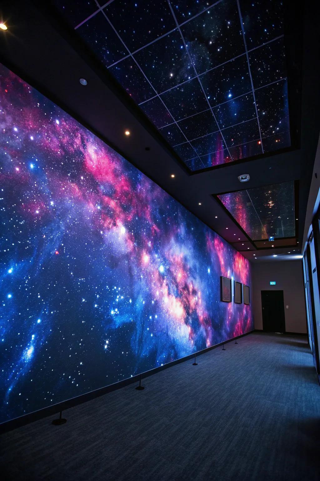 Space fosters wall decor.