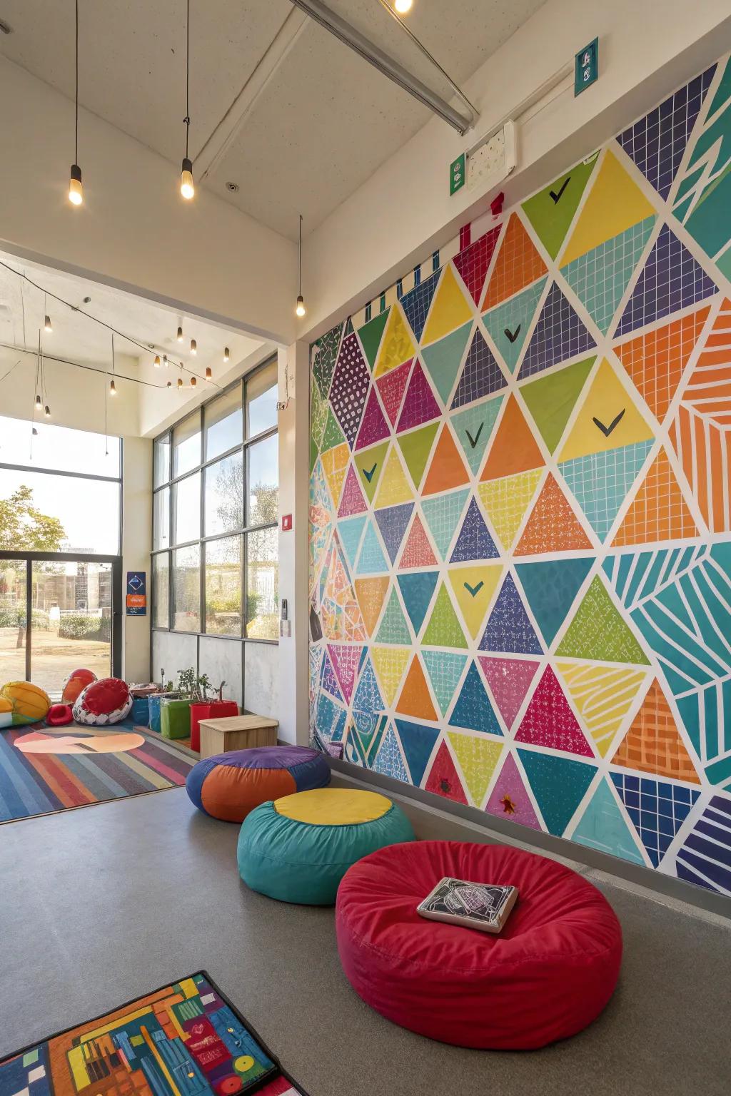 Vibrant designs for an energetic atmosphere