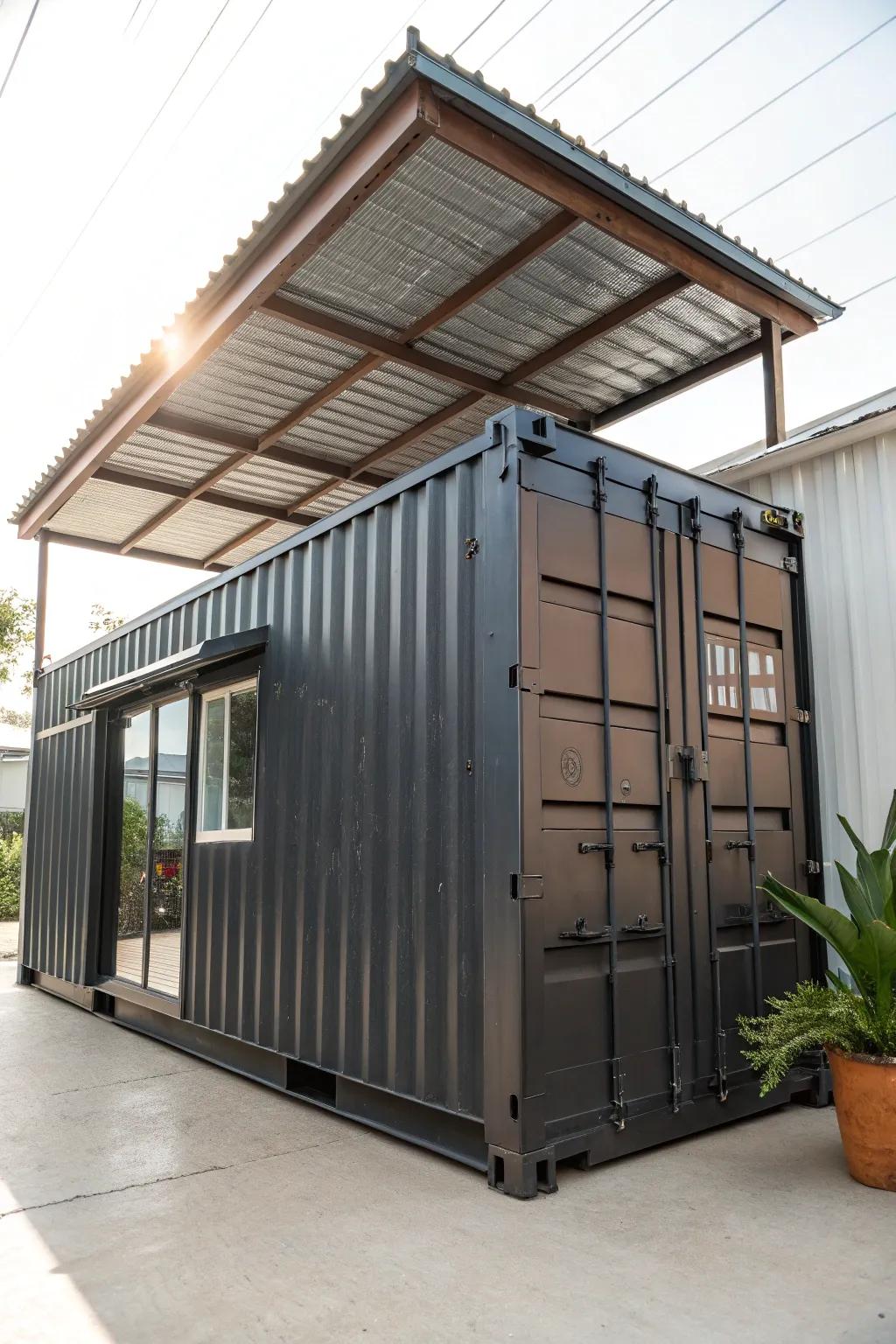 A DIY metal roof is a great mix of durability and style.