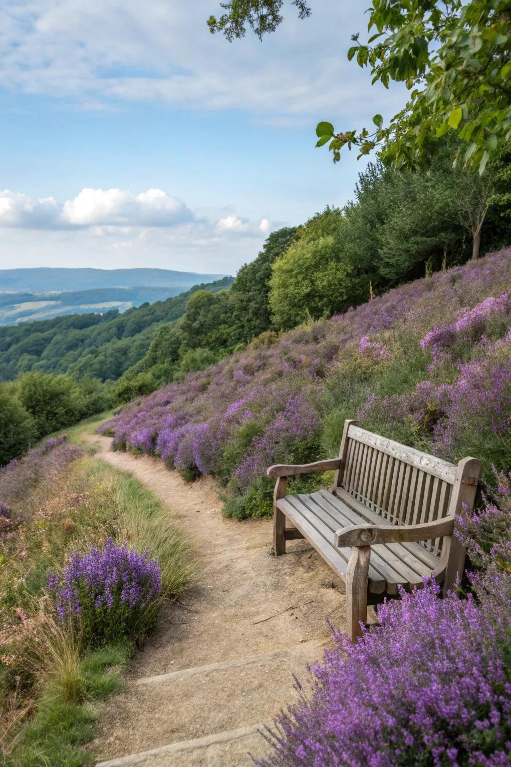 A meditation space welcomes peace and reflection.