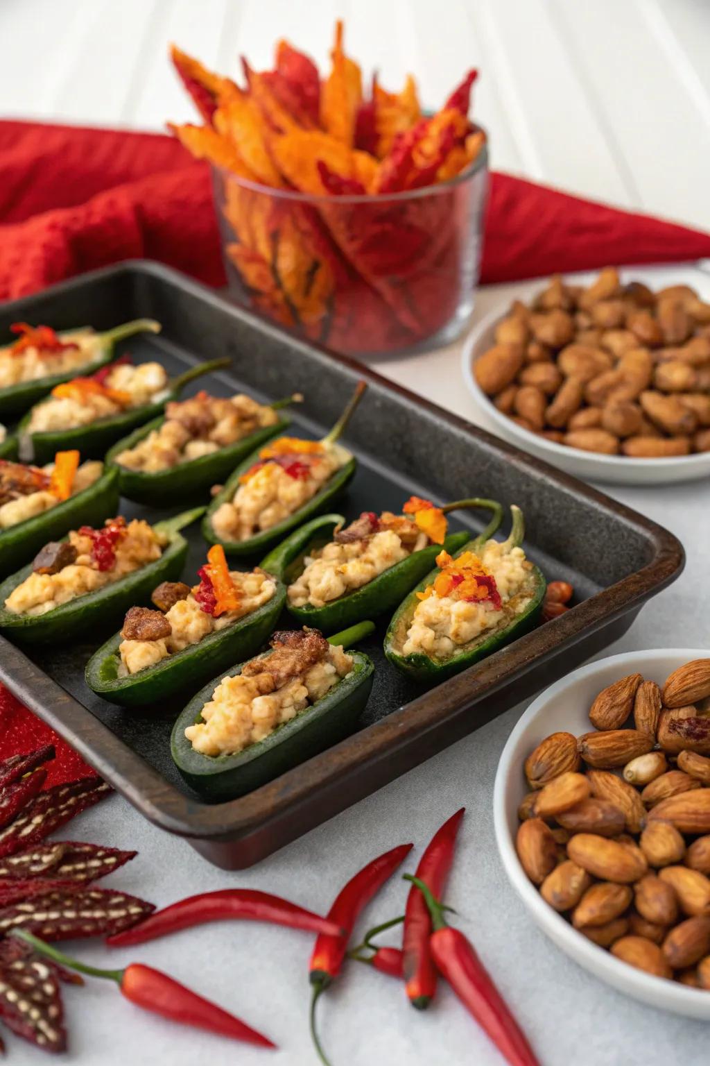 A fiery choice for those who love a touch of heat.
