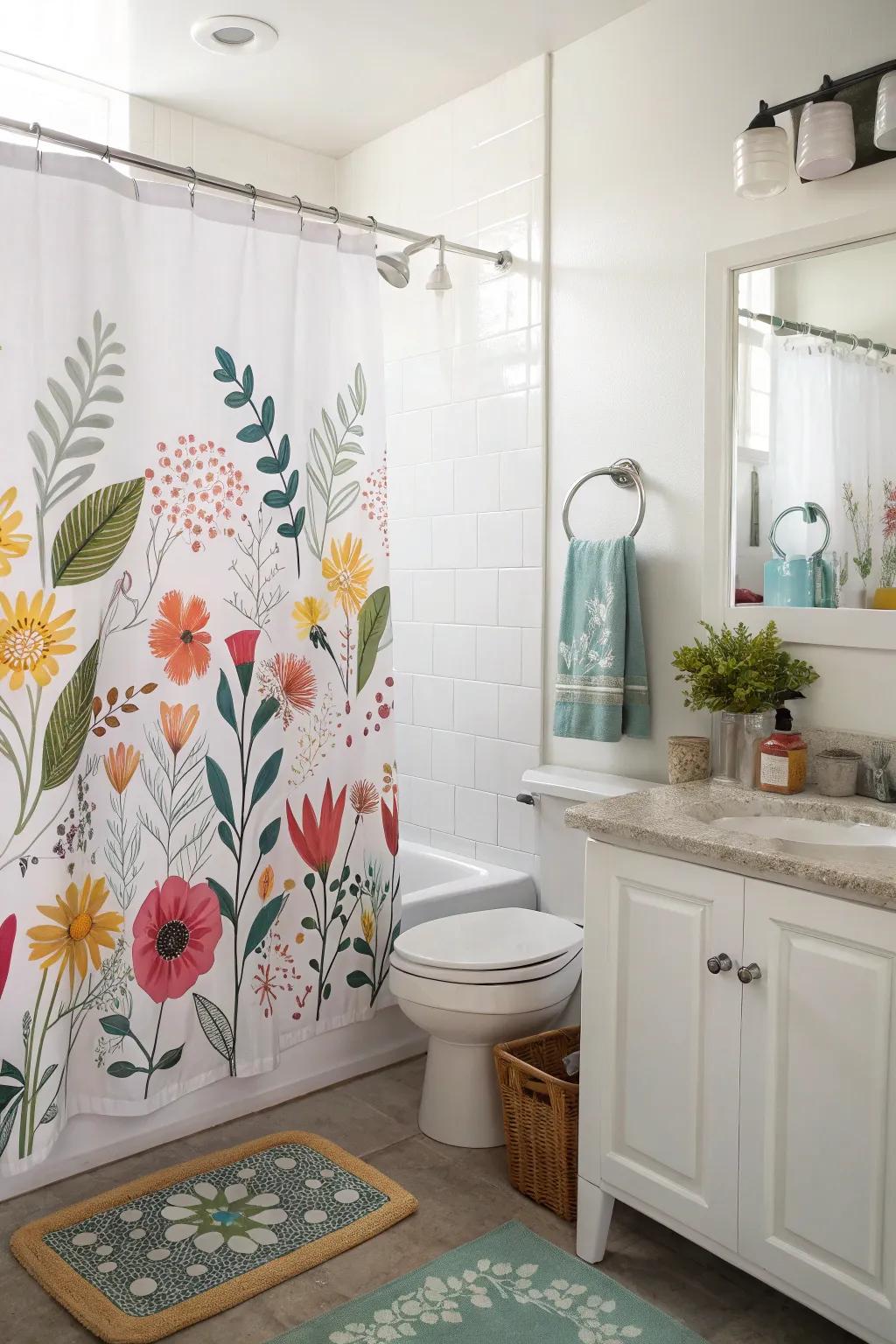 Themed sets keep your bathroom decor lively and updated.