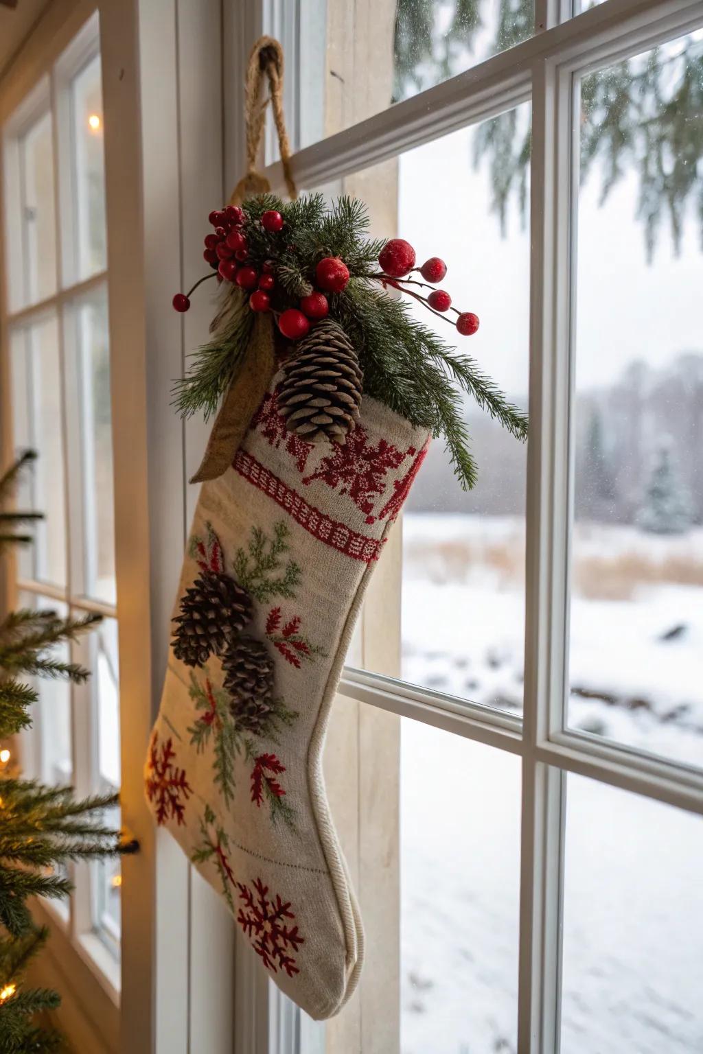 Nature-inspired motifs usher the exterior in.