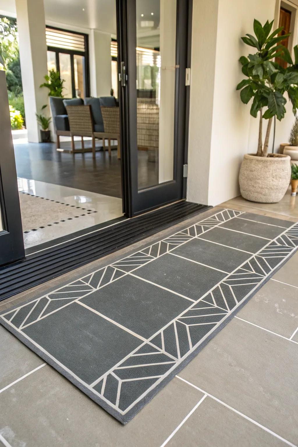 Retain simplicity and style with minimalist tile concepts.