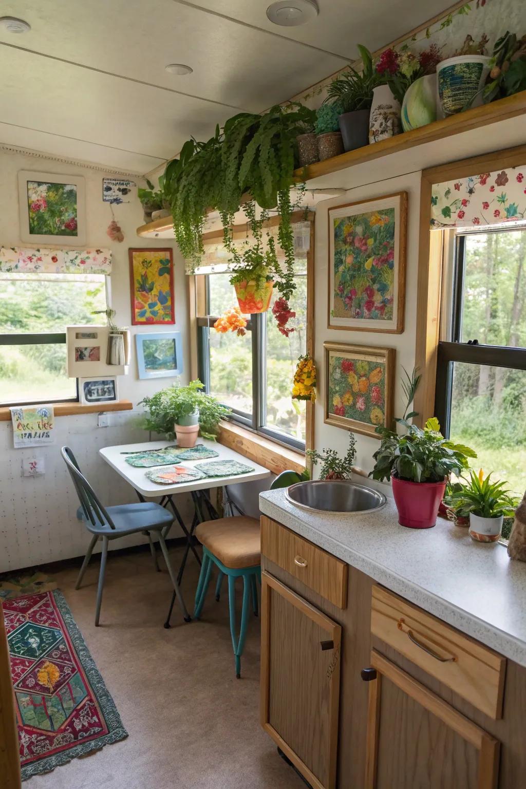 Elegant additions customize and warm up your kitchen.